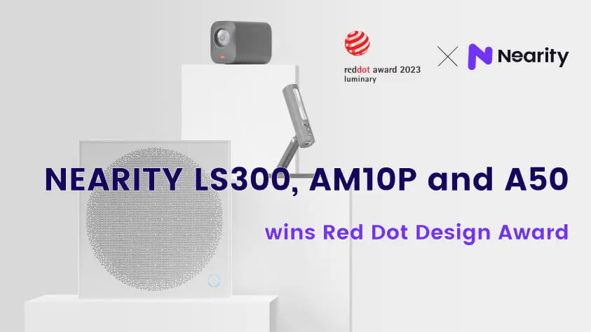 Nearity Products Win Red Dot Design Award