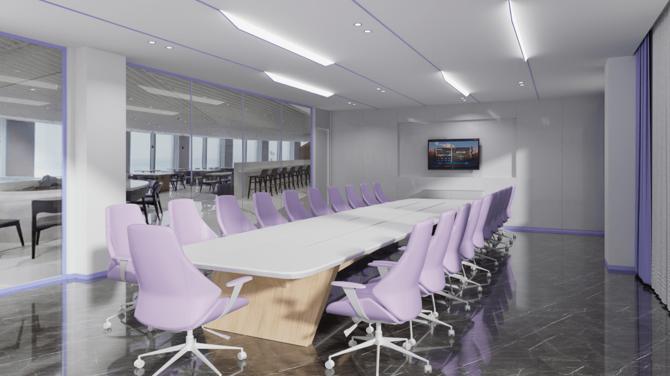 Zoom Transform Nearity Zoom rooms system for collaboration work
