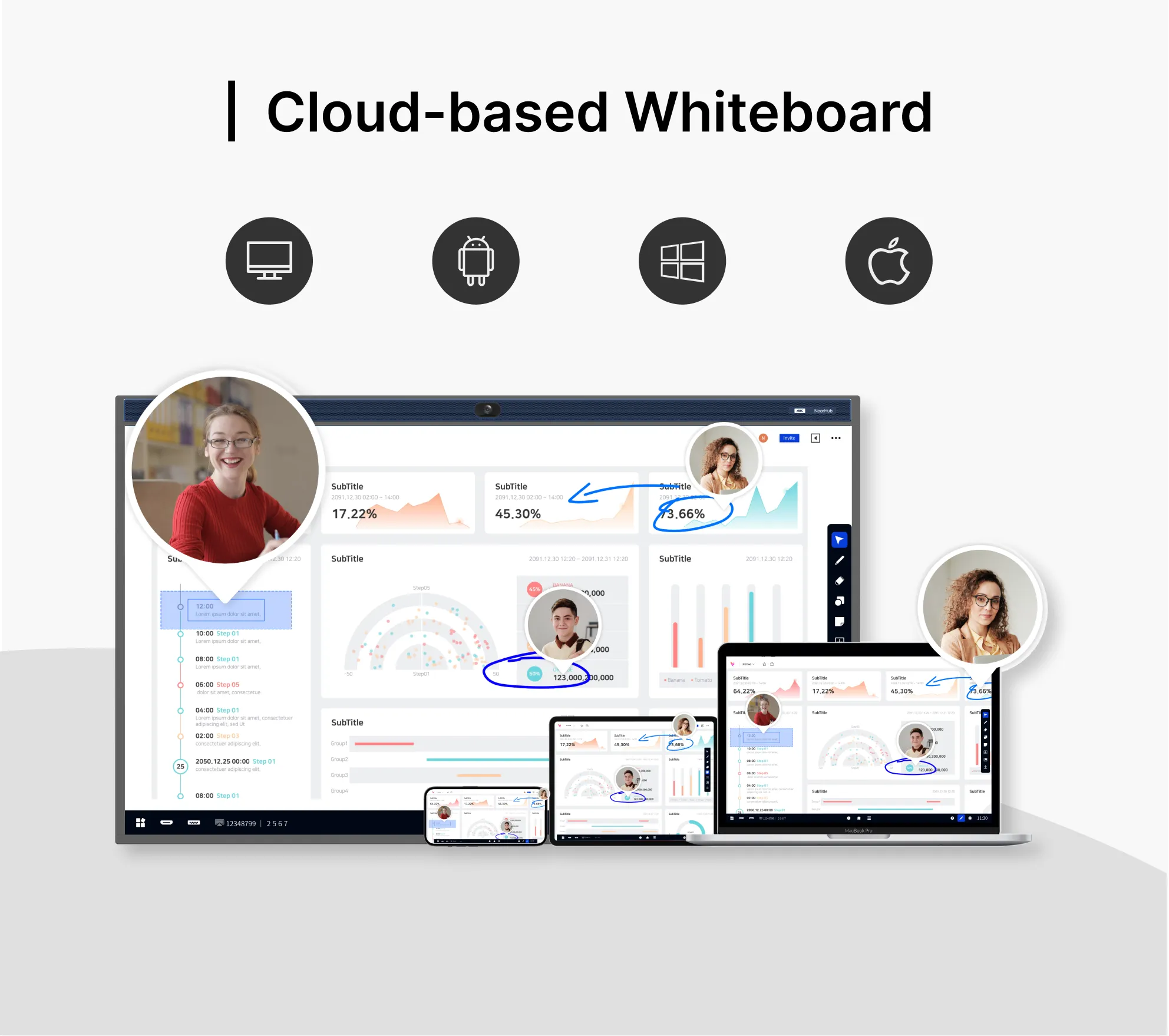 Cloud-based Whiteboard