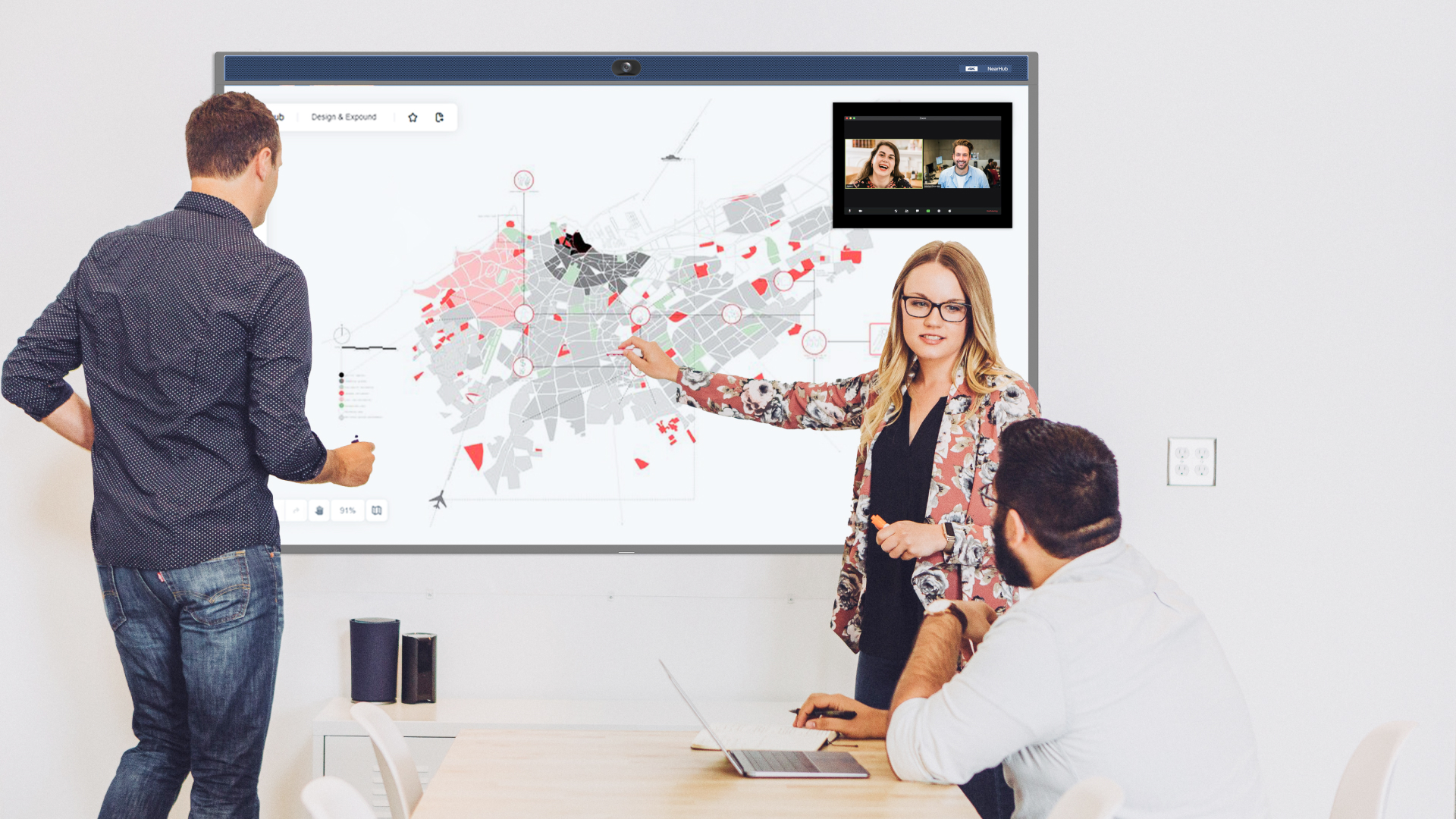 NearHub Board: The Best Choice For Seamless Collaboration In WeWork Space