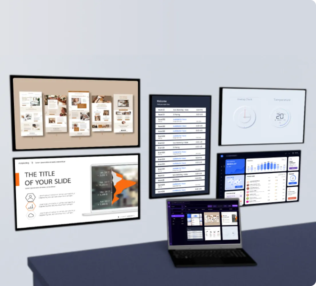 Signage via NearRooms App