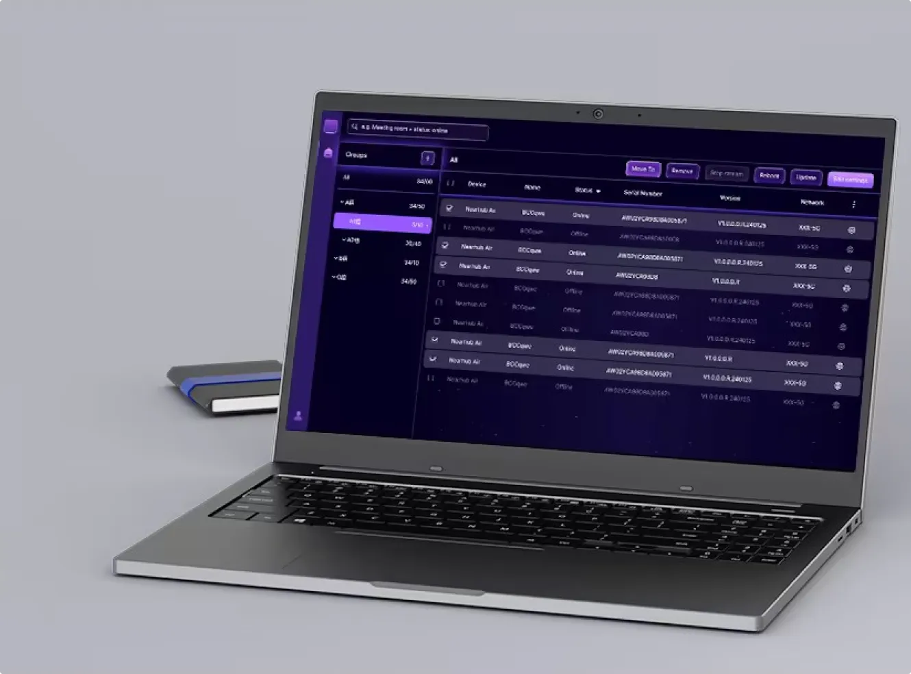 Remotely Manage All Screens with NearRooms Cloud