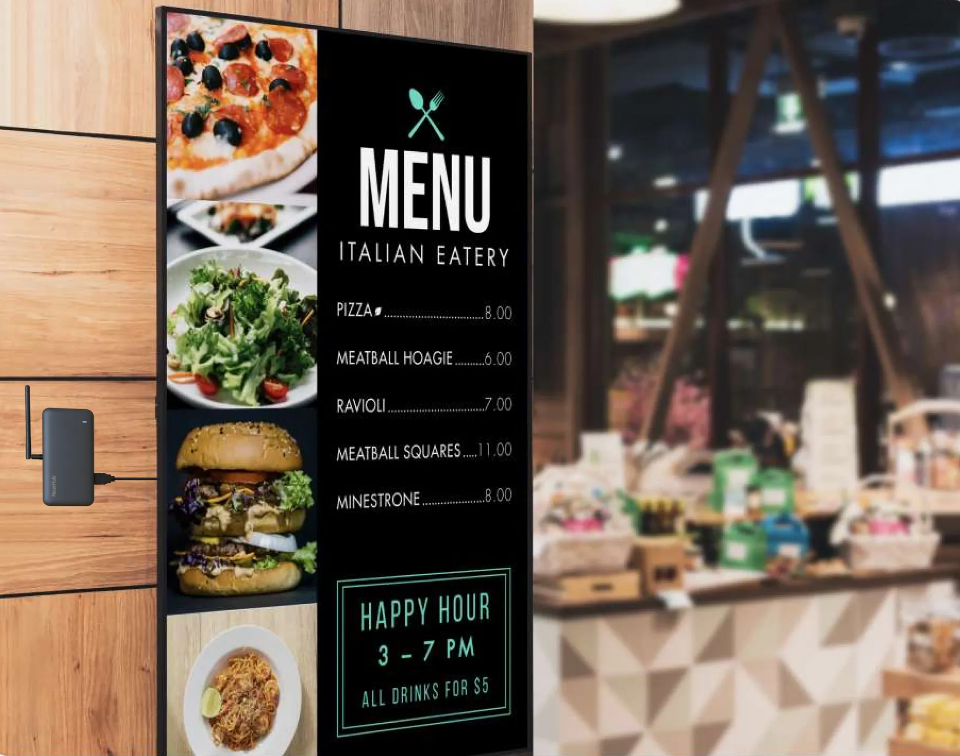 Digital Menu Board Solutions for Next-Gen Dining