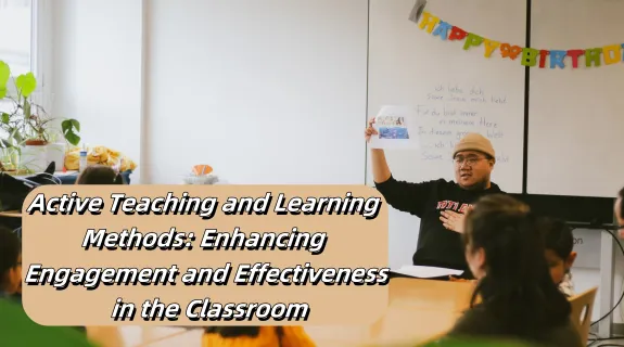 Teaching in classroom