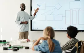 Using whiteboard to teach
