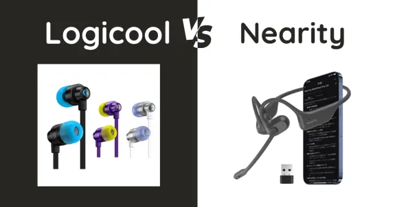 ロジクールイヤホンとNearityの比較