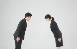 ビジネスマナーを守っているビジネスパーソン