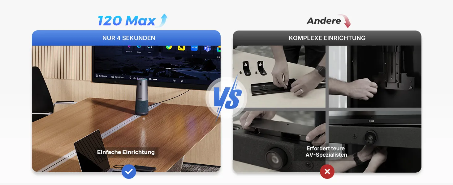 Nearity 120 Max beste Konferenzkamera für Ingenieurwesen & Bauwesen
