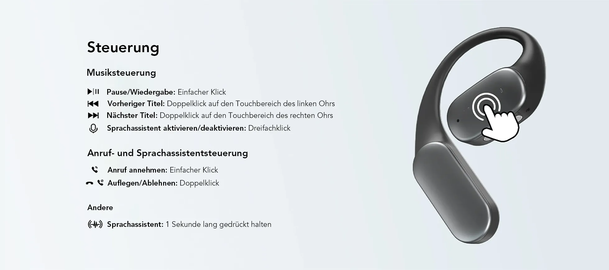 Open Ear Headphone