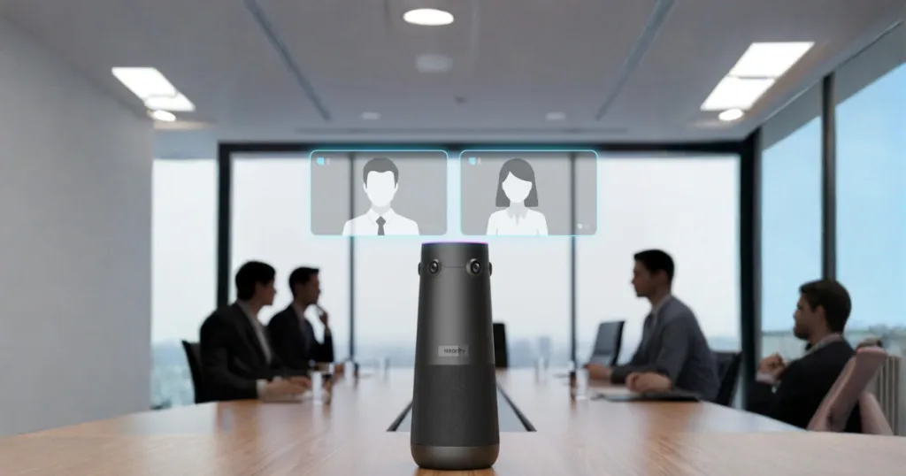 see anyone in the meeting room clearly