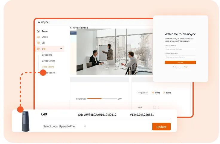 NearHub Wise Image and Audio Adjustment
