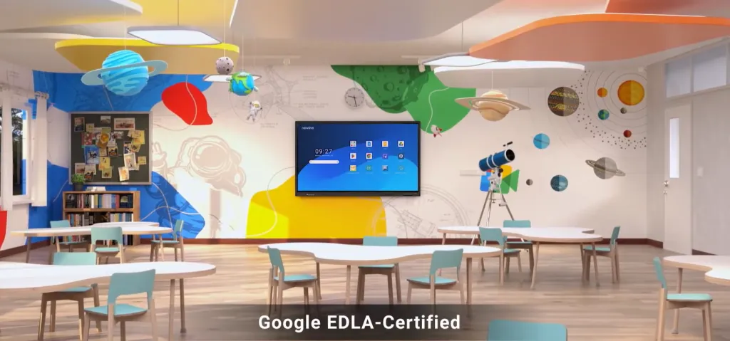 A newline smartboard, or Newline Interactive Display, is an all-in-one digital collaboration tool designed primarily for educational and corporate environments.