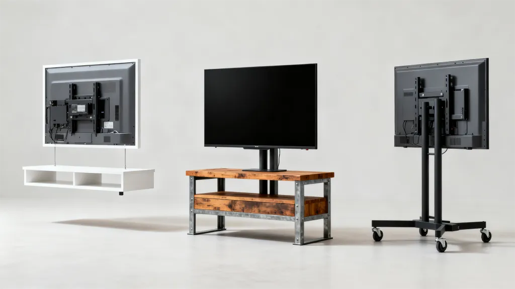 metal tv stands