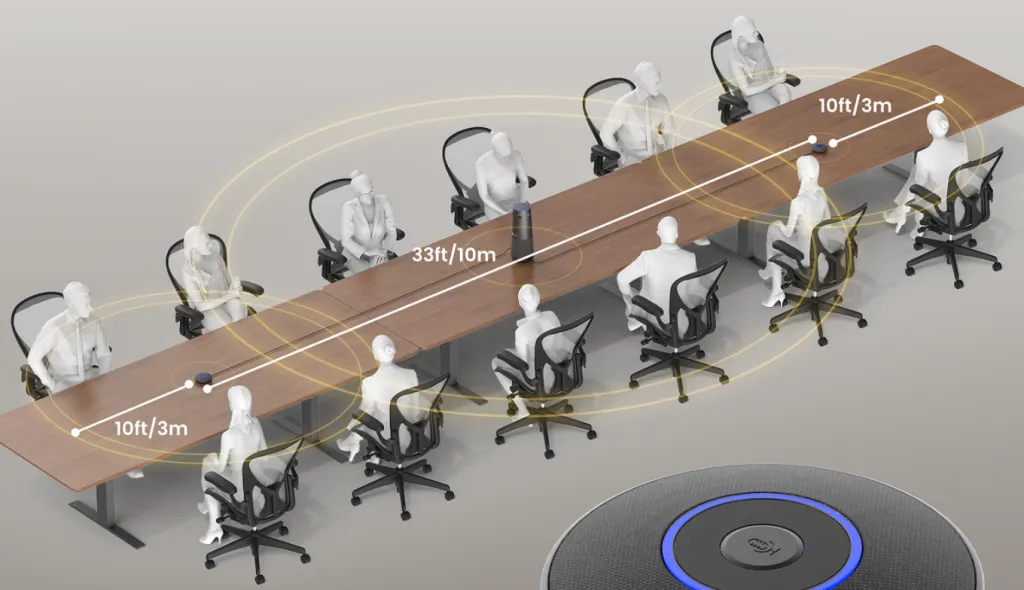 The 360 Alien supports connecting two expansion microphones simultaneously.