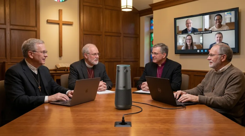 People in zoom bible study using 360 Alien.