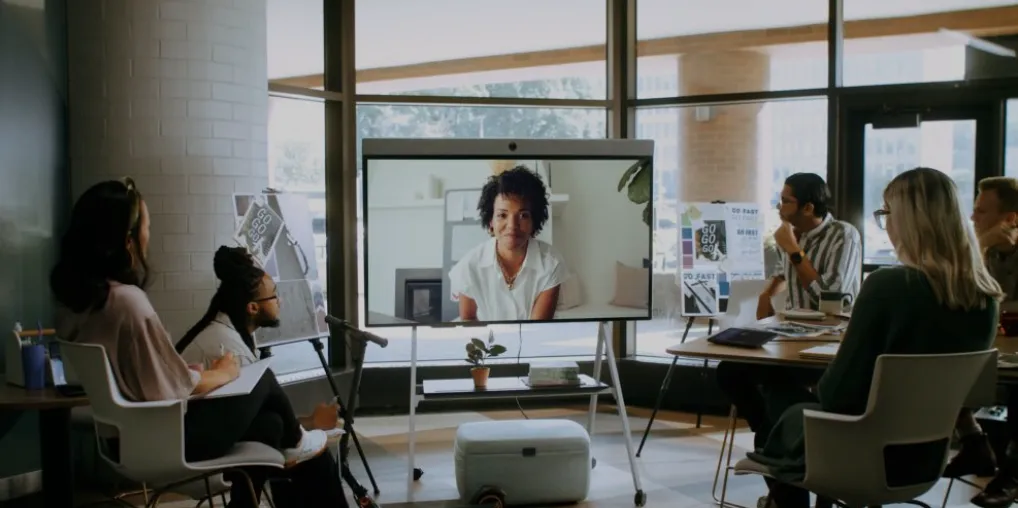 smartboards always been used in hybrid work