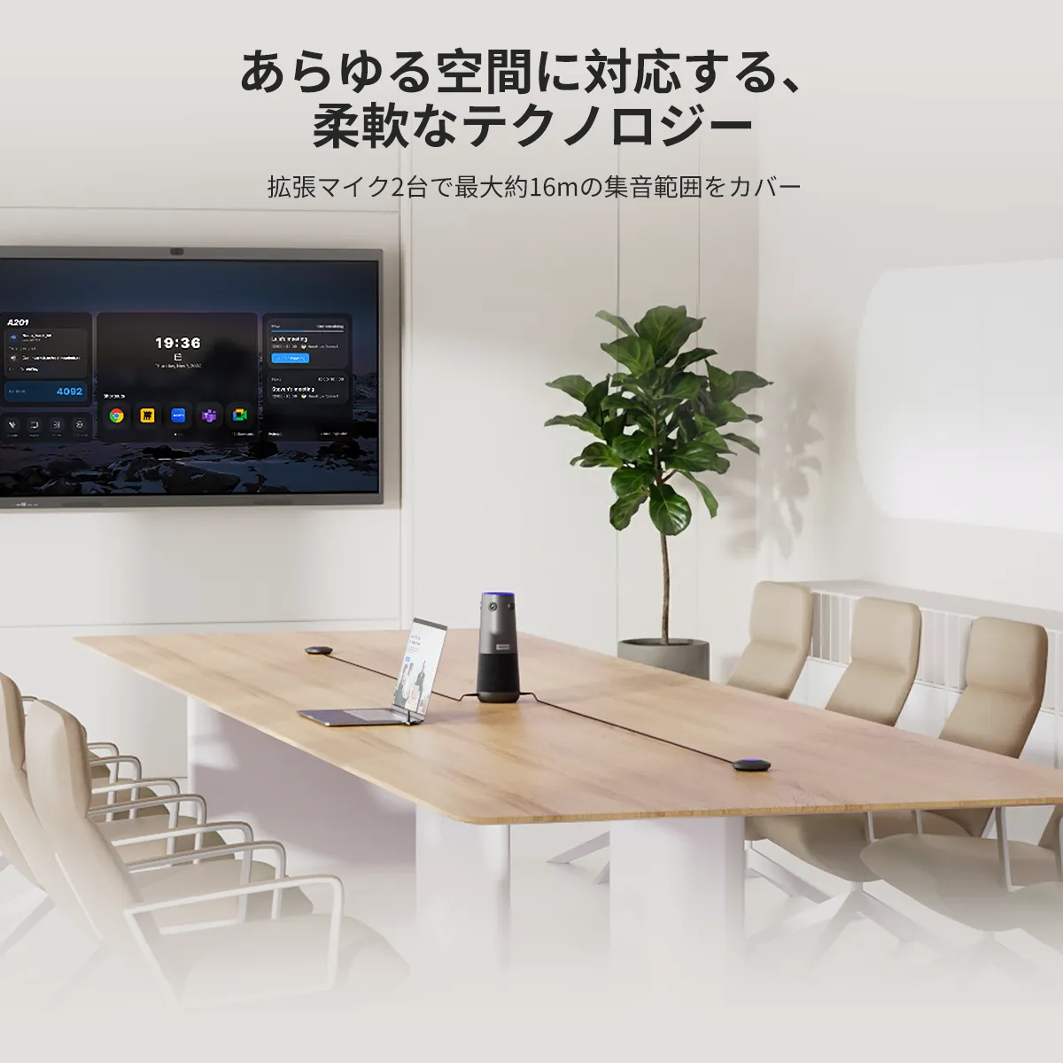 Nearity 360 AlienとOwl Labs 4+を比較ハイブリッド会議室向けスマート会議カメラ