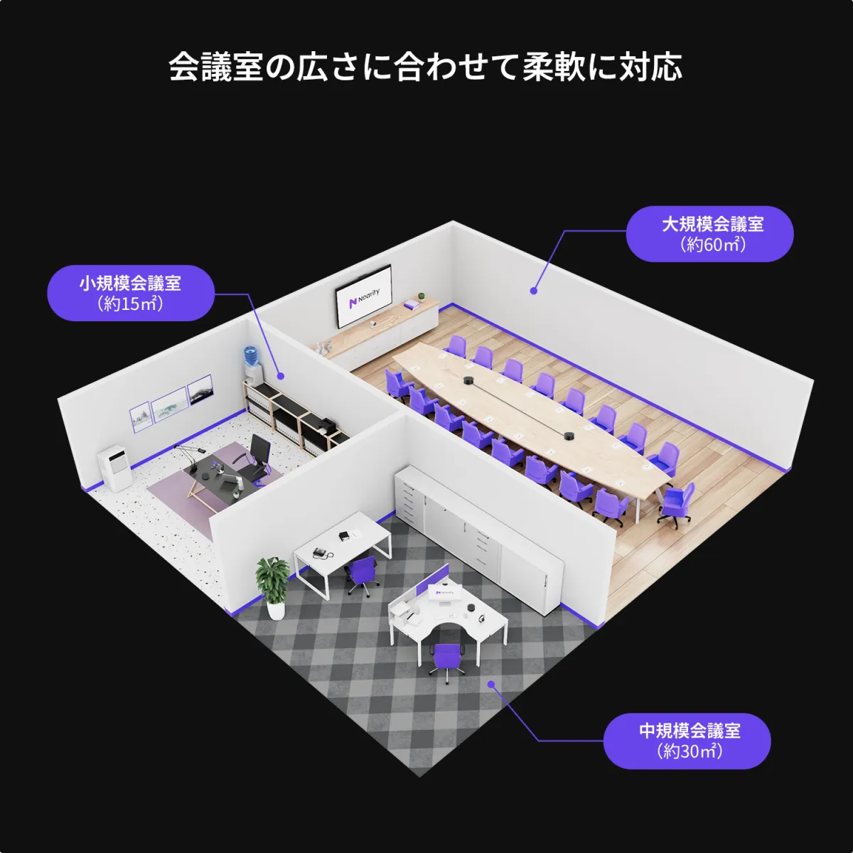 Nearity A20S 会議用スピーカー＆マイク | AIノイズキャンセリング