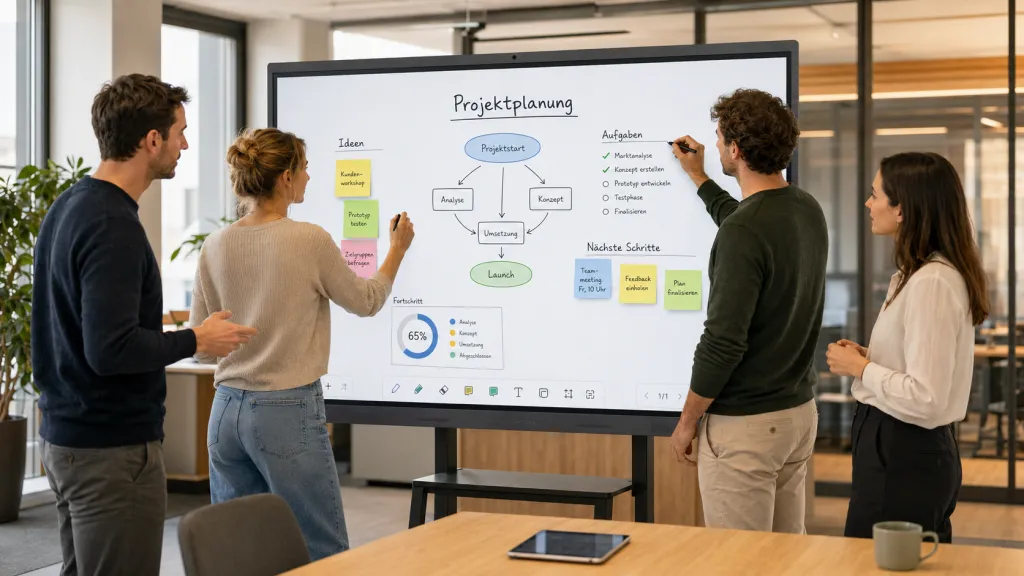 Digitales NearHub Whiteboard