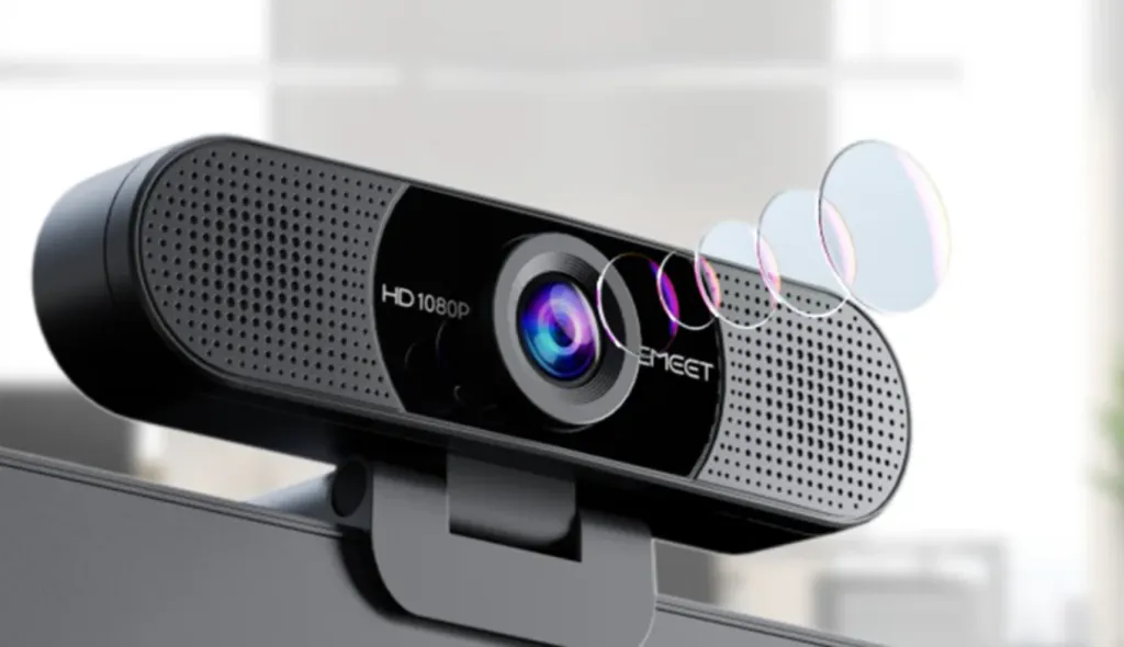 EMEET SmartCam C960 wide angle webcam.