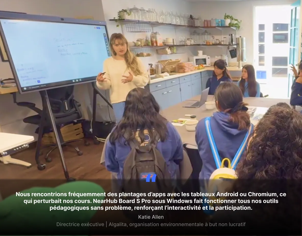 Nearhub Board S pro interactive panel board for teaching