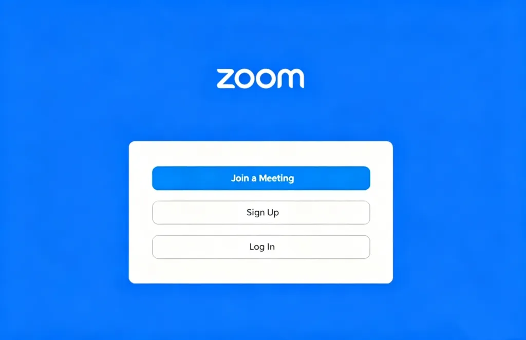 The interface of joining a meeting on Zoom website.jpg