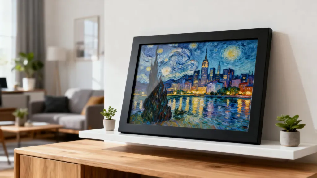 digital picture frame rotating pictures