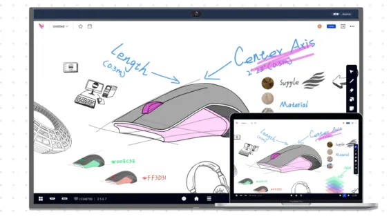 Free online whiteboard app
