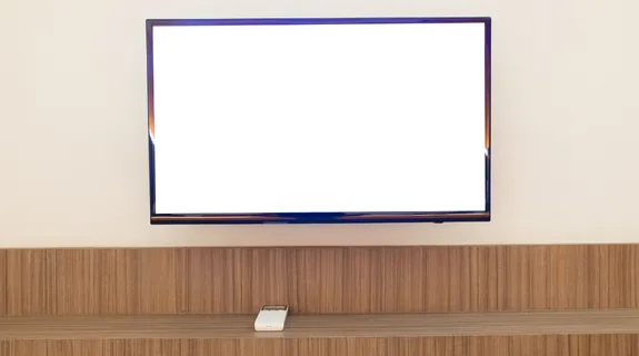 壁におしゃれな壁掛けホワイトボードが掛かっている。