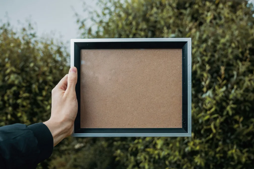 aesthetic picture frame choose