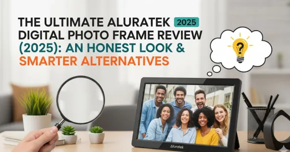 aluratek digital photo frame review alternatives