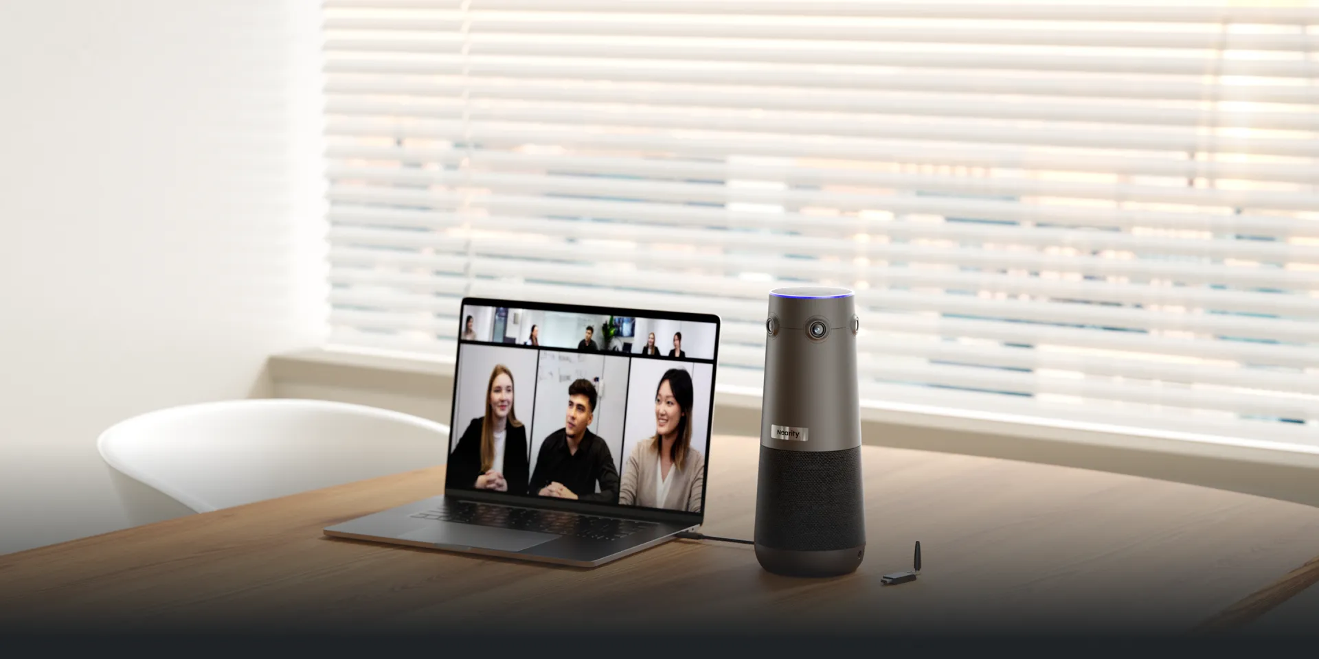 Caméra de conférence 360 Nearity 360 Alien pour les réunions Zoom