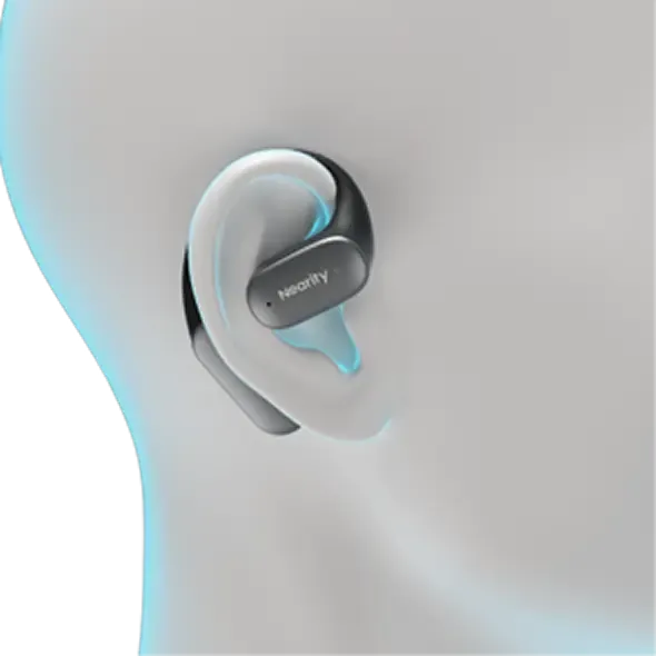 The mempod fit 2's ear-hook design