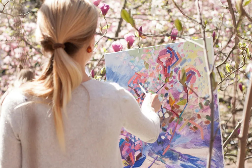 best job for people with anxiety artist