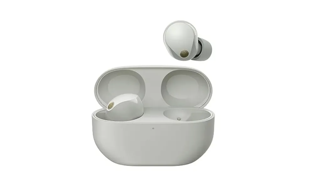 Sony WF-1000XM5 true wireless earbuds with premium sound quality and advanced noise cancellation for iOS and iPhone users.