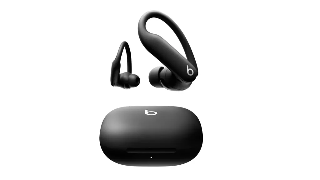 Beats Powerbeats Pro 2 wireless earbuds with ear-hook design, optimized for iPhone and Apple ecosystem compatibility.