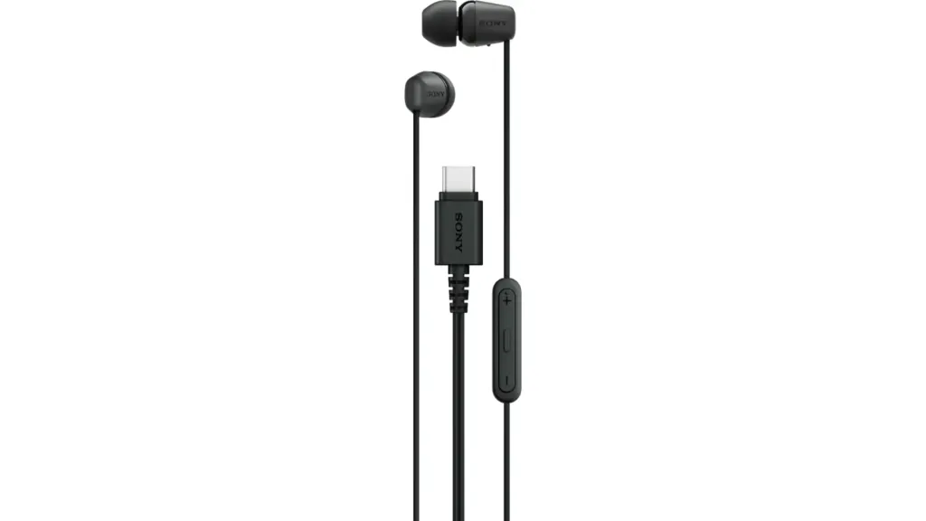 Sony IER-EX15C wired USB-C earbuds designed for balanced sound and comfortable everyday listening