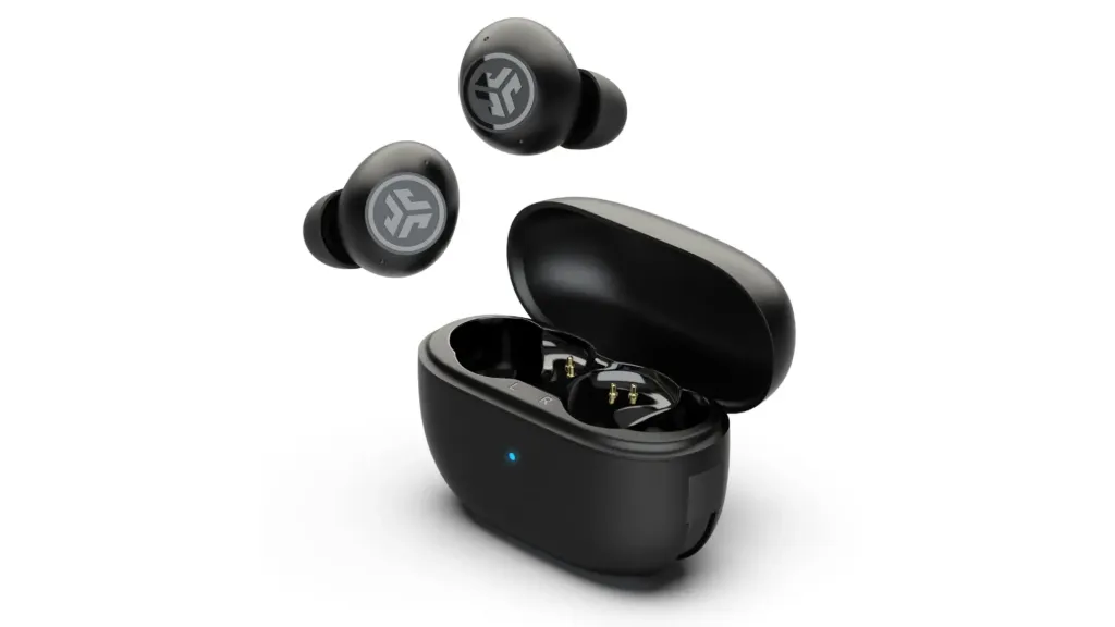 JLab Go Pop ANC wireless earbuds under $50 with active noise cancellation and Bluetooth multipoint