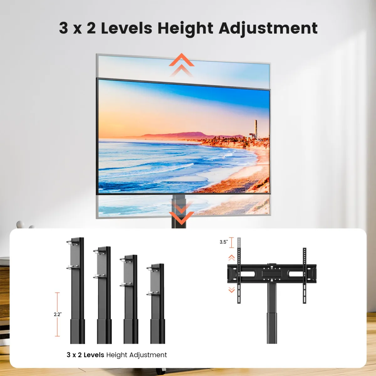 TV on cart
