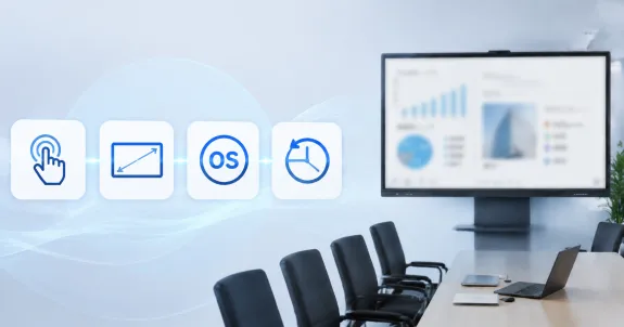 business touch panel display