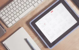 calendar in a ipad