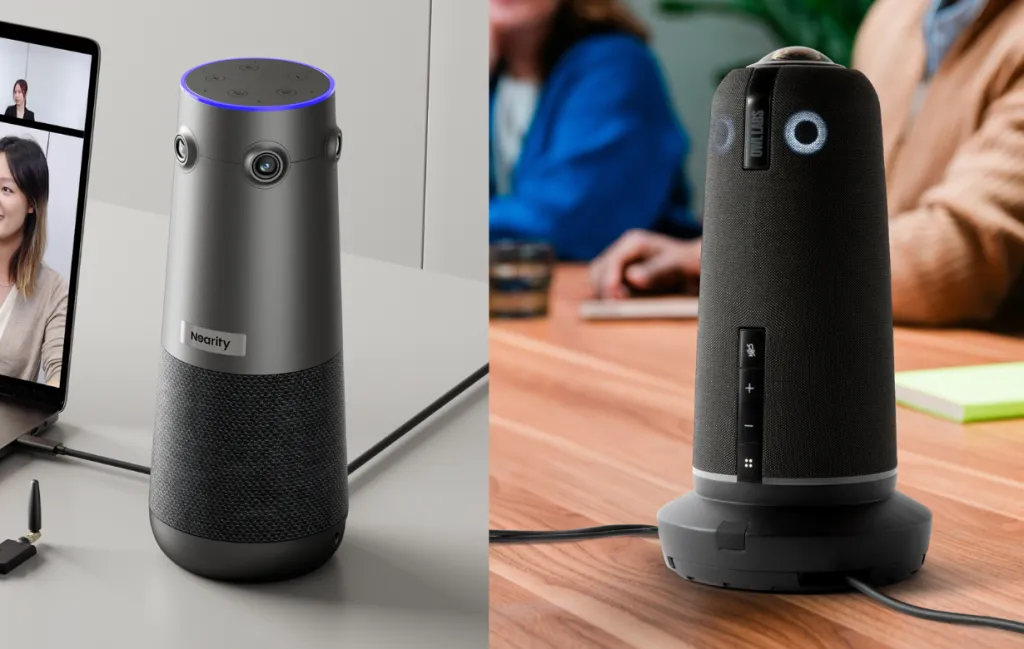 Neraity 360 Alien and Meeting Owl 5 Pro