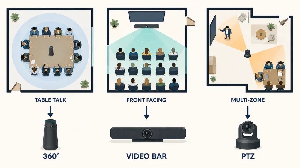 camera selection visual