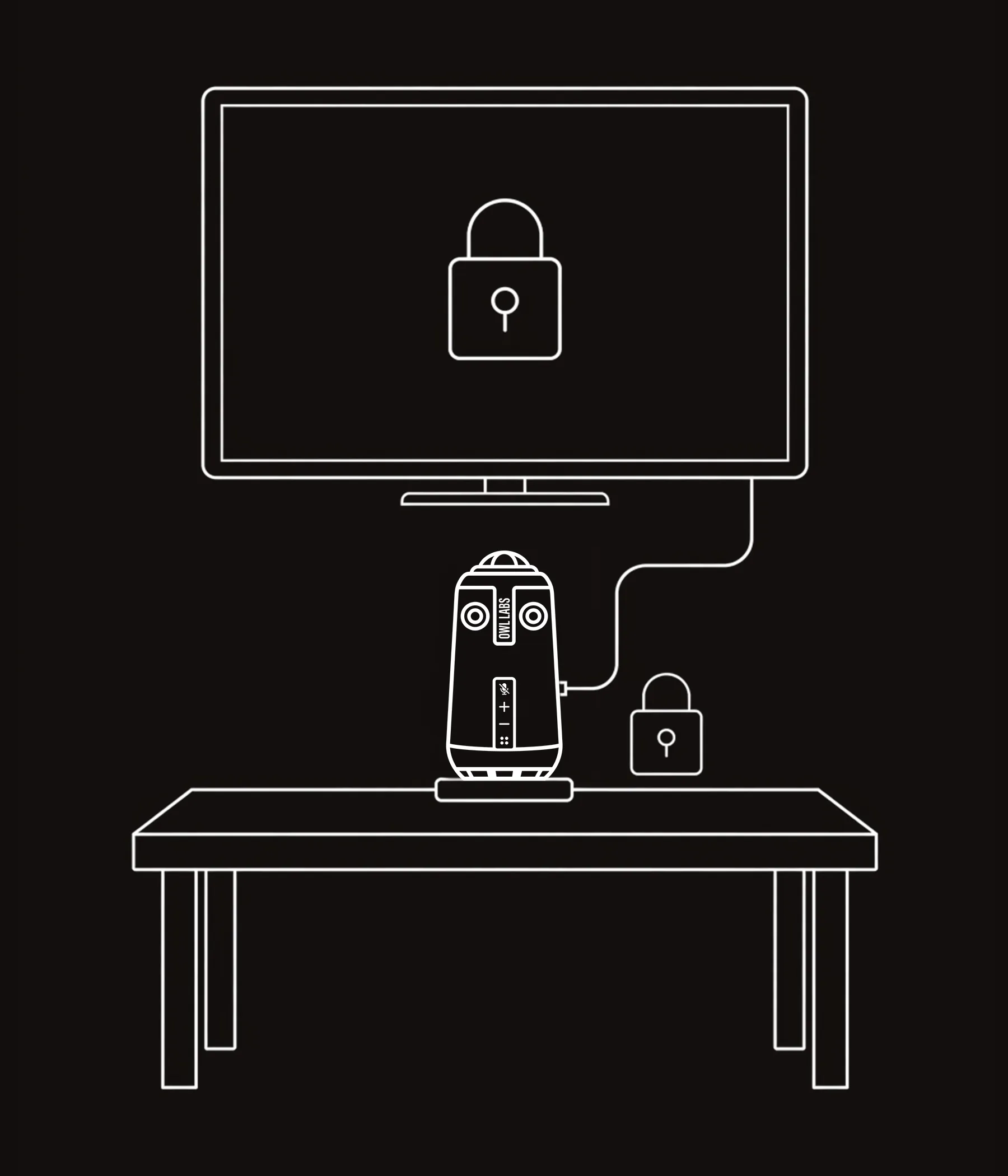 Fixed hardware setup blocks room flexibility and mobility
