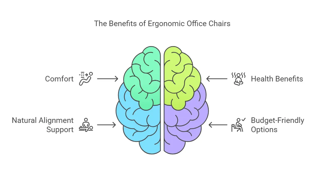 The Benefits of Ergonomic Office Chairs