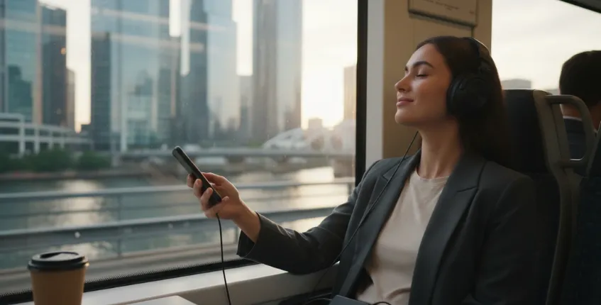 Wireless Android headphones for music and work