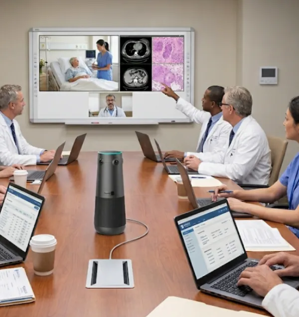 360 Alien Konferenzraumkamera für Telemedizin und Gesundheitswesen