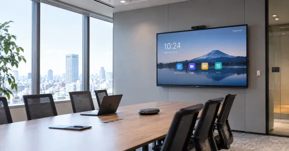 conference room display selection