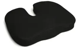 Black office chairs cushion