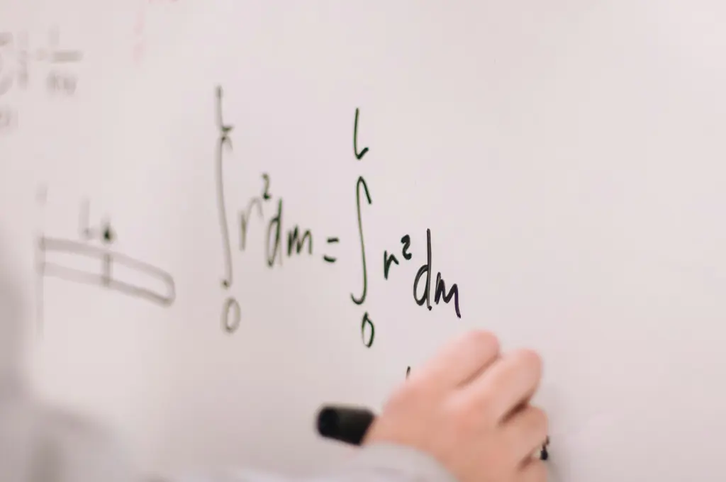 Mathematik formeln auf digitale tafel
